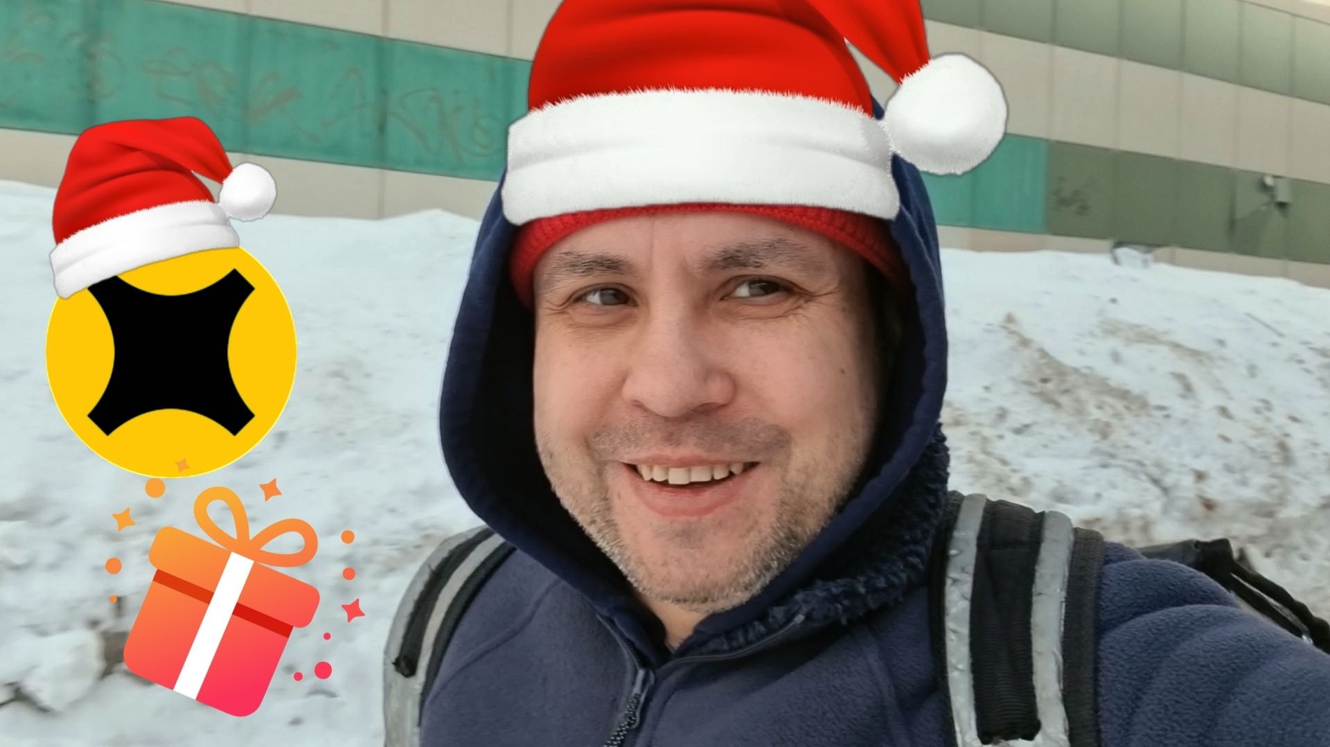 Новогодняя зелёная суета в Яндекс доставке🎄 Обломыч поздравляет!🎉 смотреть онлайн