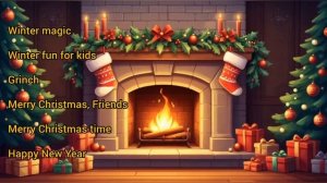 Зимнее волшебство: детские песни на английском про Новый год и Рождество | Праздничный сборник