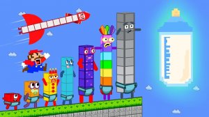 👶Марио пытается накормить всех малышей