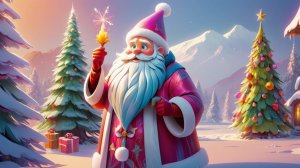 Новогоднее чудо уже в пути! С наступающим новым годом. Классная музыкальная открытка.