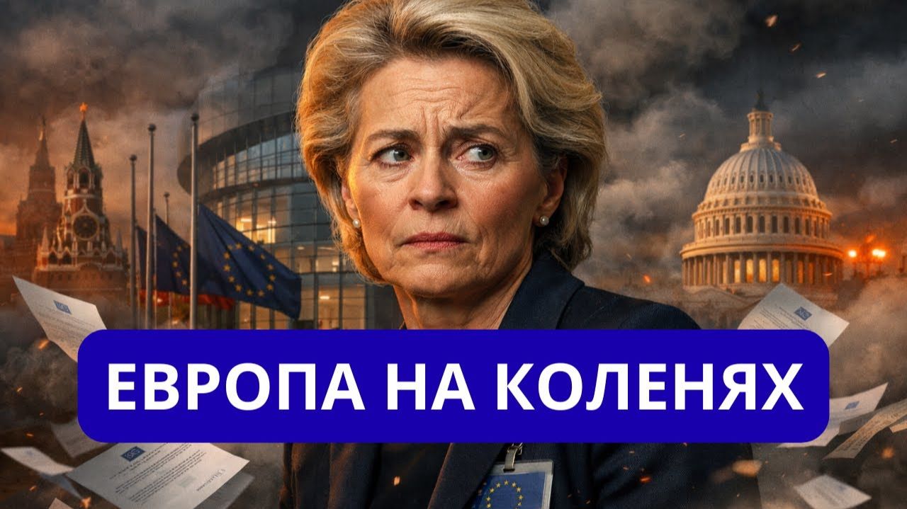 ЕВРОПА В ИСТЕРИКЕ.. ТРАМП И ПУТИН БЕЗ ЕС. смотреть онлайн