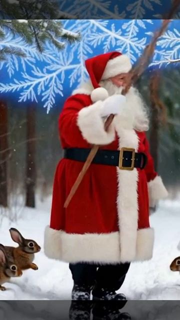 Дед Мороз танцует Свинг....