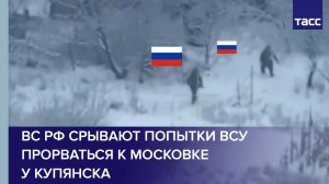 ВС РФ срывают попытки ВСУ прорваться к Московке у Купянска