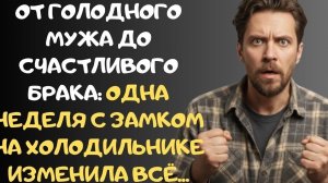 От голодного мужа до счастливого брака - одна неделя с замком на холодильнике изменила всё...