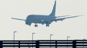 Американский противолодочный Boeing P-8A Poseidon пролетел над Черным морем