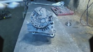 Замена подшибников генератора  на авто тойота