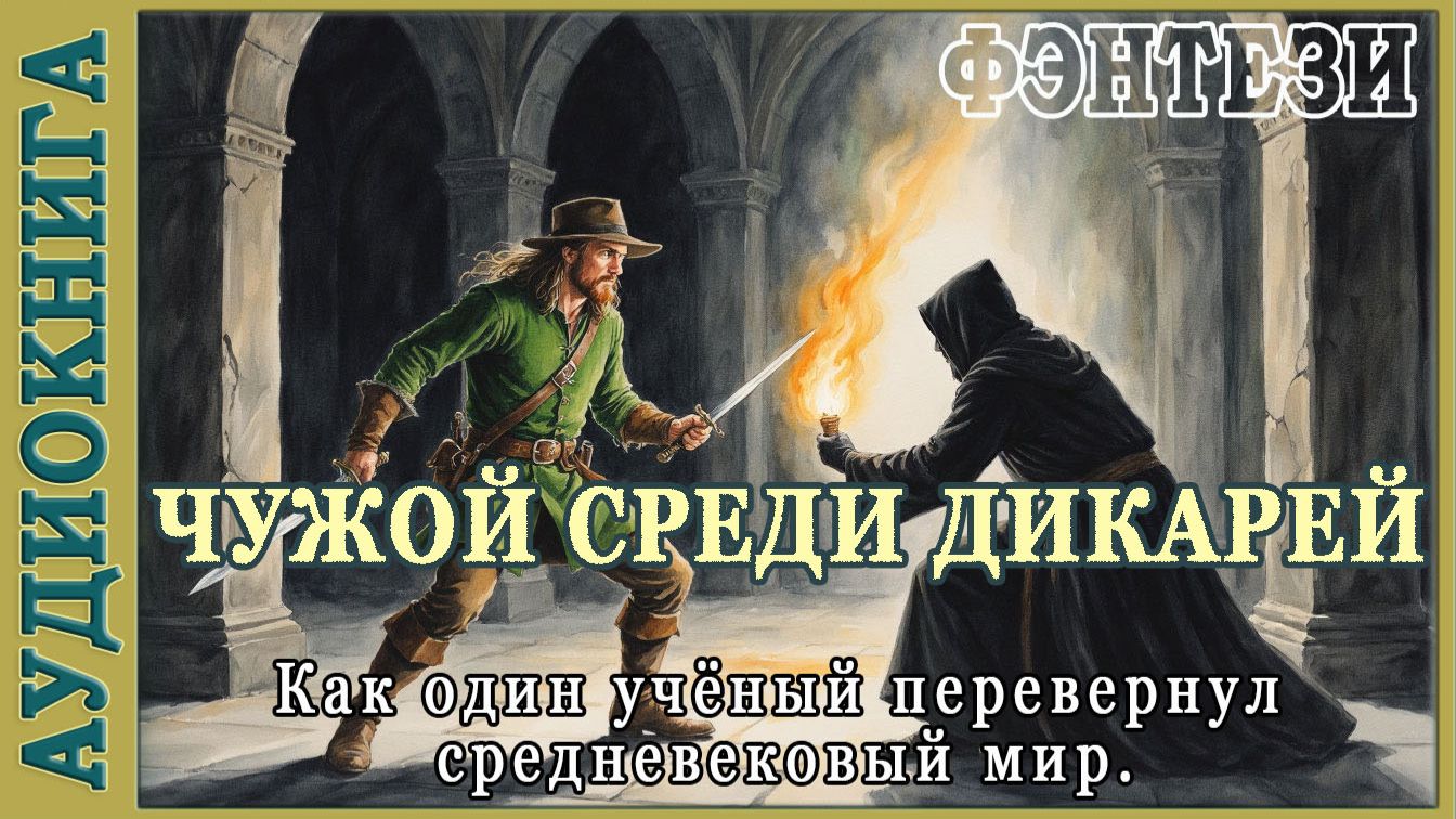 Чужой среди дикарей. Как один учёный перевернул средневековый мир. Аудиокнига Фэнтези смотреть онлайн