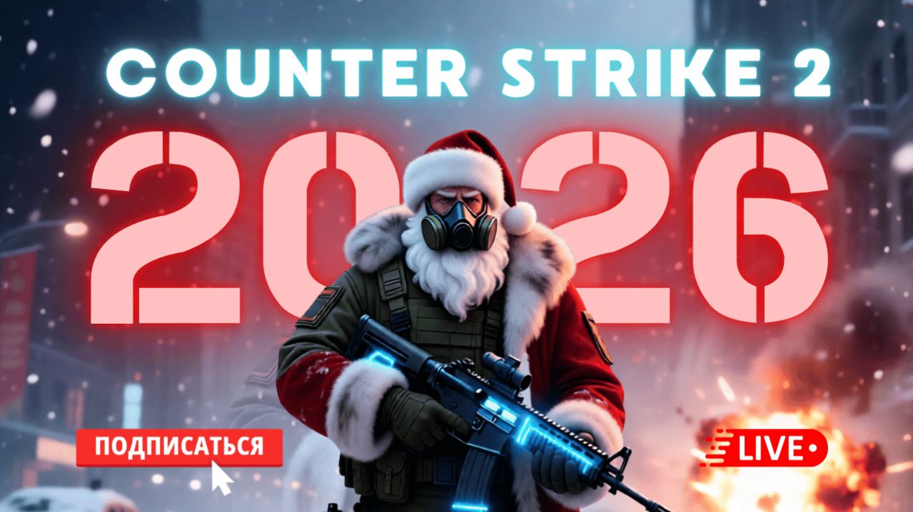 🔴 COUNTER STRIKE 2 СТРИМ - НОВОГОДНИЙ ВАЙБ, ЗАЛЕТАЙ! #cs2 #кс2 #стрим #игры смотреть онлайн