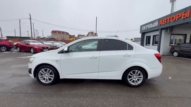 Chevrolet Aveo 2014 белый XUFTF69EJEN029826 смотреть онлайн