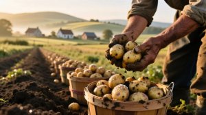 Великолепный урожай картофеля в сезоне 2022!