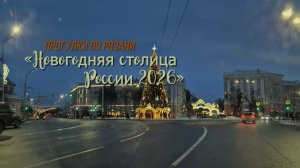 Прогулки по Новогодней Рязани.