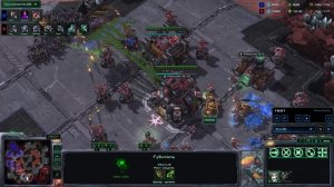 SC2 Ужасающий Баркод против Лютого Гедониста