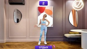 Жиросжигающая табата для новичков. Без прыжков, без пр