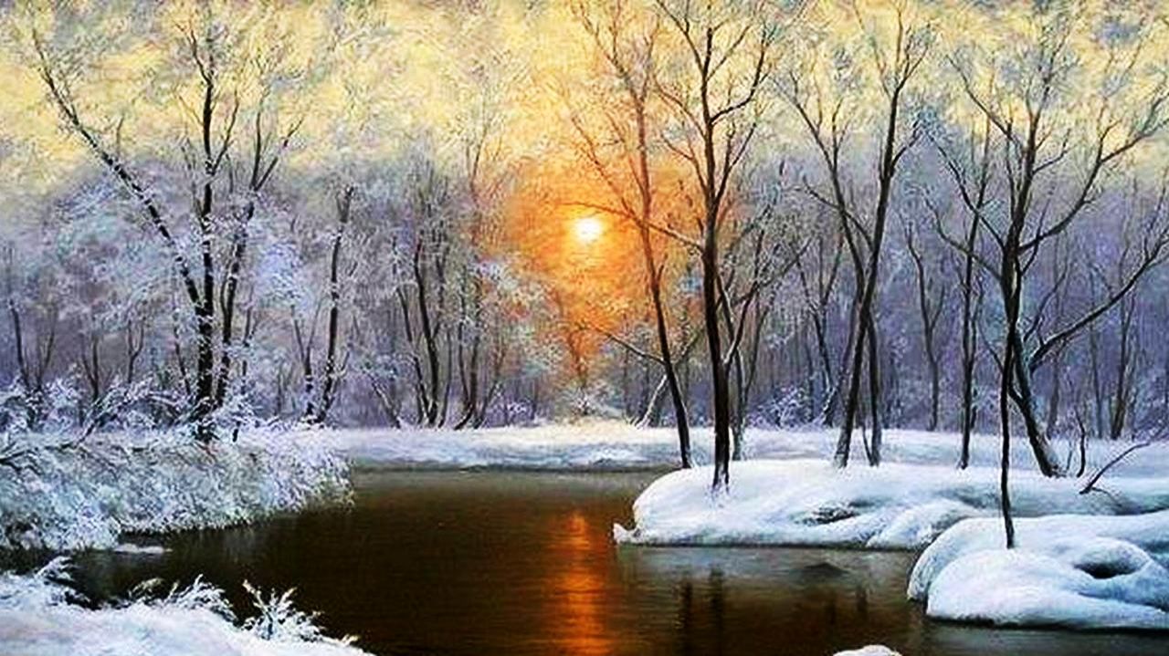 Завораживающие пейзажи художника Евгения Карловича смотреть онлайн