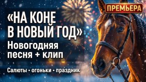 На коне в Новый год | Новогодняя песня + клип