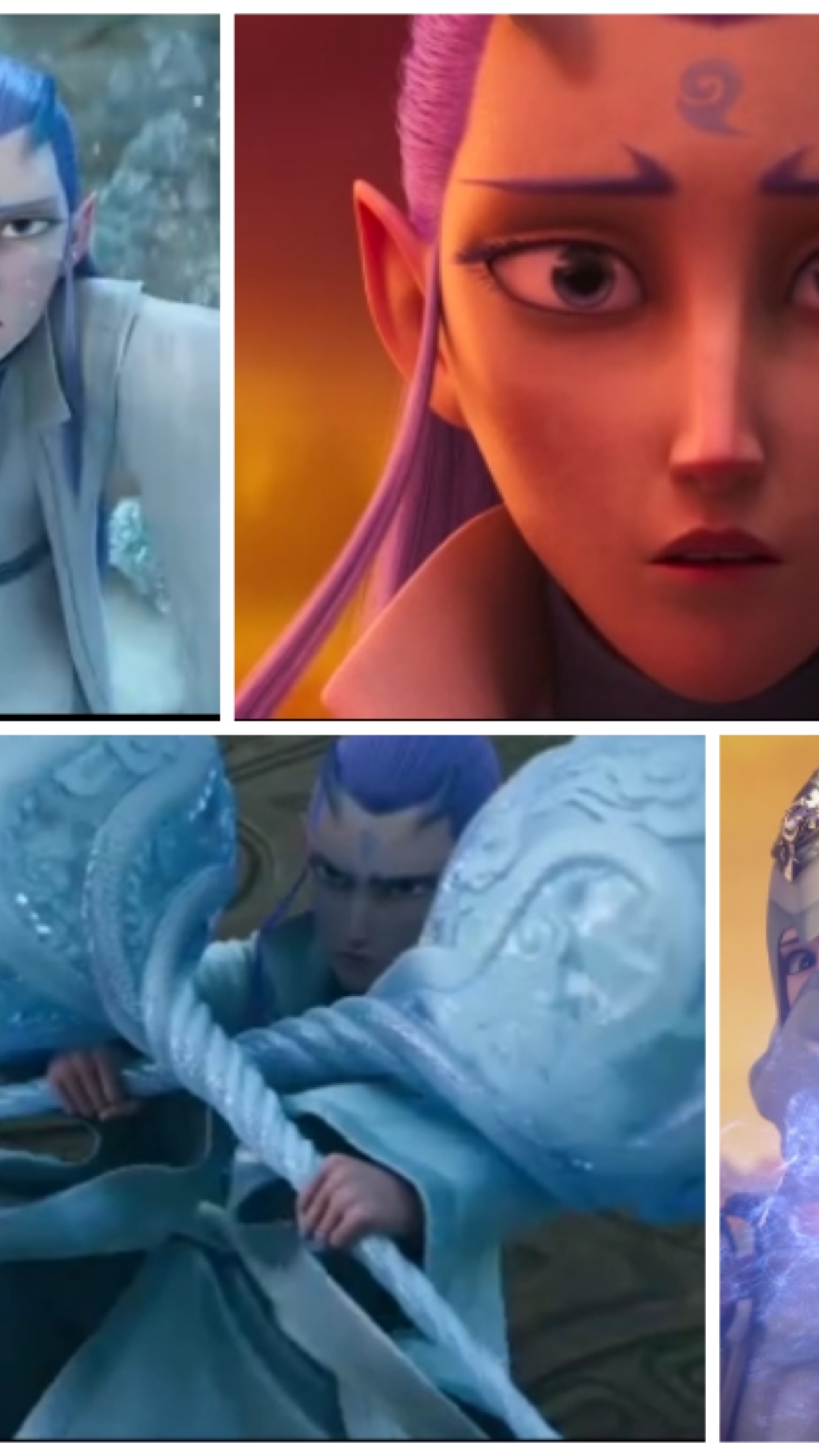 ТёМнАя И сВеТлАя ЖеМчУжИнЫ🧊💥Ао Бин и Нэчжа ИДЕЮ БРАТЬ С ОТМЕТКОЙ,ВИДЕО НЕ БРАТЬ🙏 #SUPERBEARDESERT