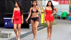 Уличные сцены Паттайи. Таиланд