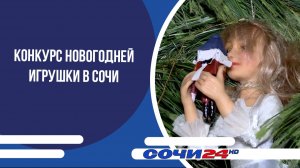 Конкурс новогодней игрушки в Сочи