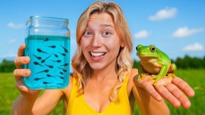 Я вырастила из головастиков лягушек за 100 дней