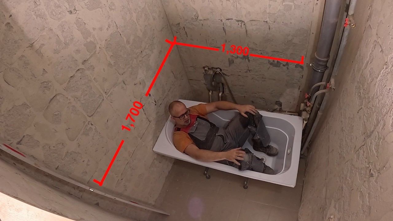 Комфорт в микросанузле! Как все разместить?! СТРОИМ ДЛЯ СЕБЯ смотреть онлайн