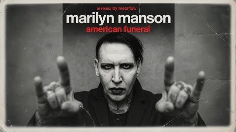American Funeral - Marylin Manson Inspired Industrial Nu Metal Ai Mix [2000s Hardcore Rock] смотреть онлайн