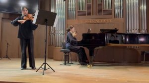 Дворжак -Сонатина G-dur для альта и ф-но,Ор.100,ч.1,2/ Харада Нацуки (альт), Вера Селиваненко (ф-но)