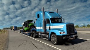 501 / ATS 1.57 / Freightliner FLD / Реальная экономика.