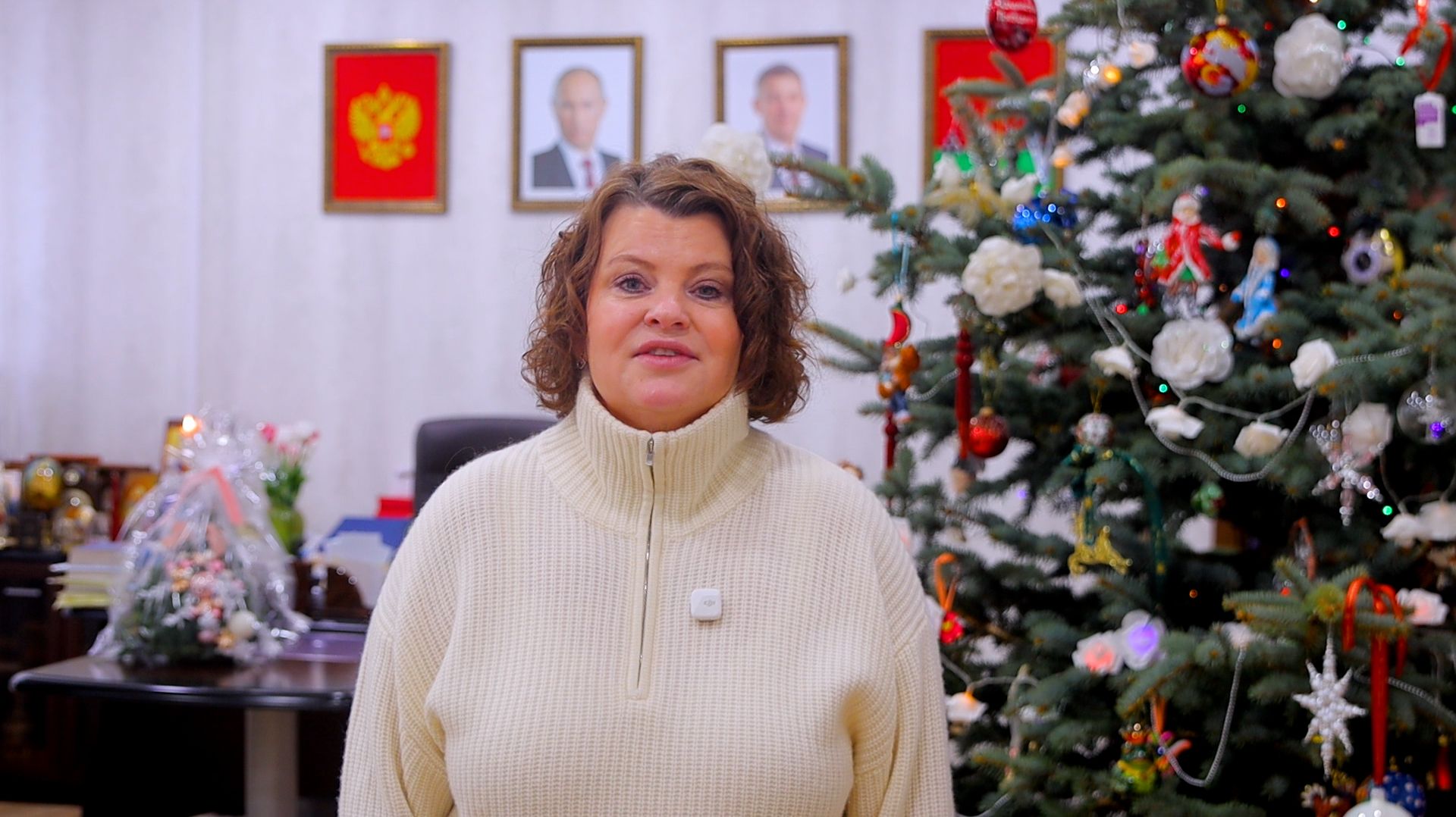 Новогоднее обращение Главы Брянска Марина Дбар. 2026год смотреть онлайн