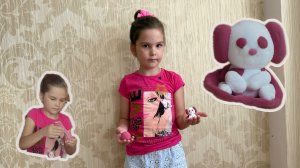 Собачка из воздушного пластилина