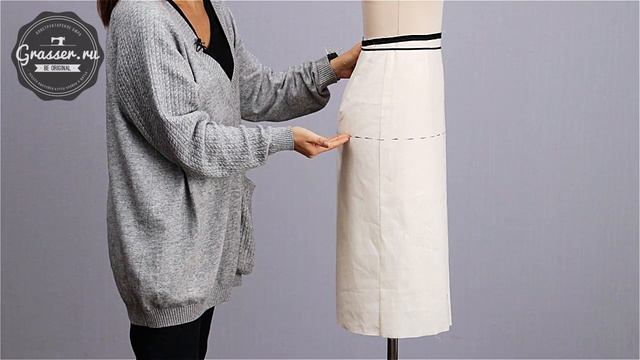 Базовый курс. Дефекты посадки. Боковой шов юбки уходит назад смотреть онлайн