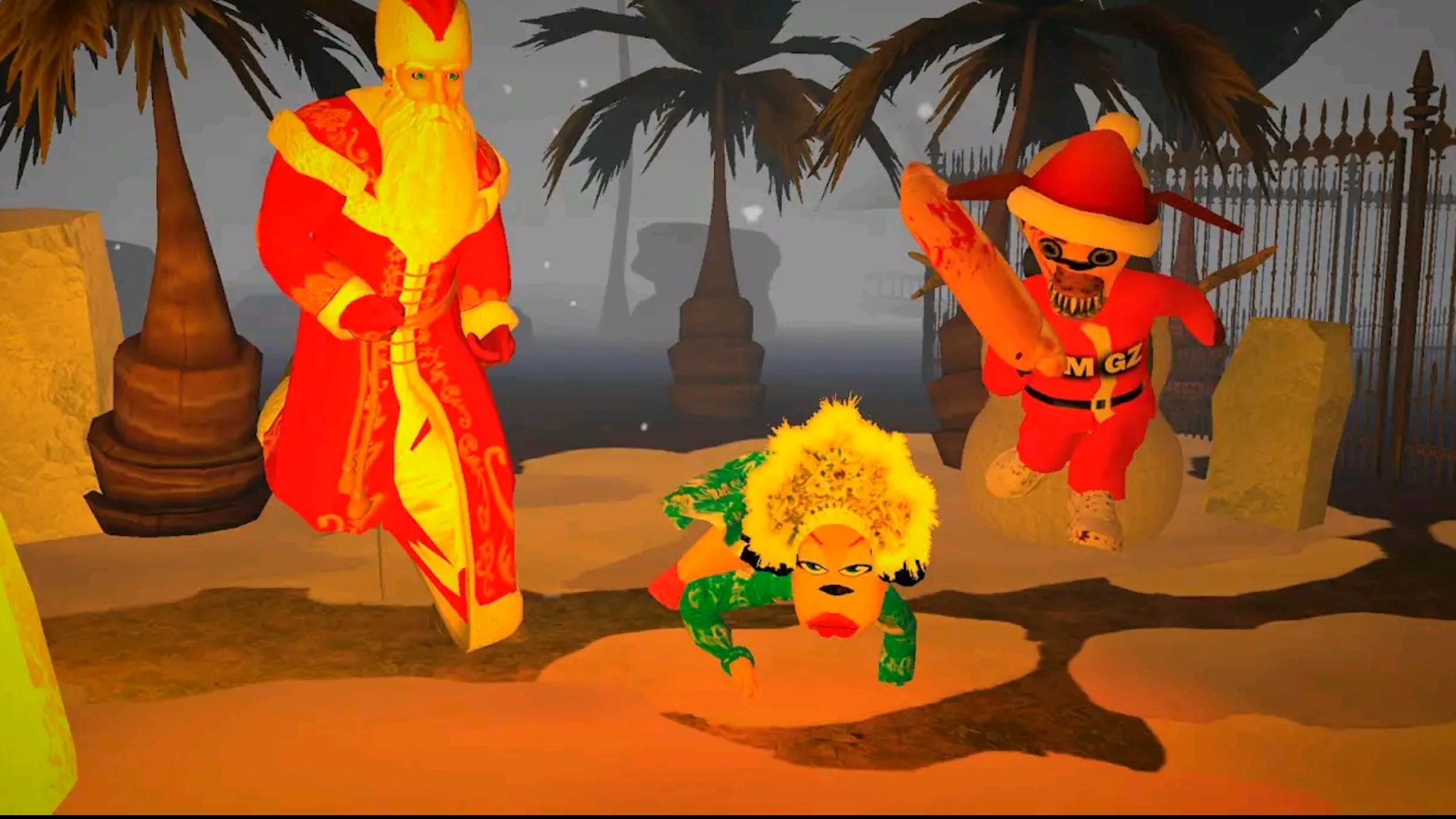 ❤️Игрофильм новогоднего обновления в 5 ночей с Тимохой 5:Остров❤️ смотреть онлайн