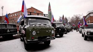 "Народный фронт" отправил крупную партию техники на передовую.