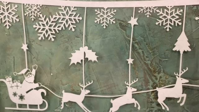 Декоративная гирлянда ЗВЕНЯЩАЯ ДАЛЬ, 120 см, RN-39430