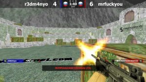 mrfuckyou -vs- r3dm4nyo // 1/16 // ABSOLUTE * AIM CUP #2 // @kn1feTV