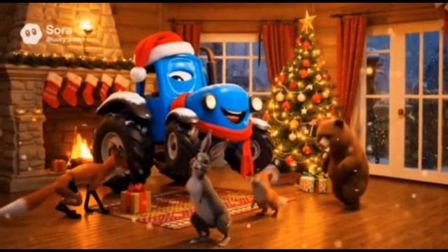 ЛУЧШИЕ ПЕСНИ ДЛЯ ДЕТЕЙ! ВЕСЕЛЫЙ ПЕСЕНКИ ПРО СИНИЙ ТРАКТОР!