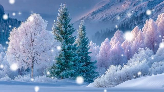 "Падал снег..." (1) стихи Ирены Булановой музыка Suno