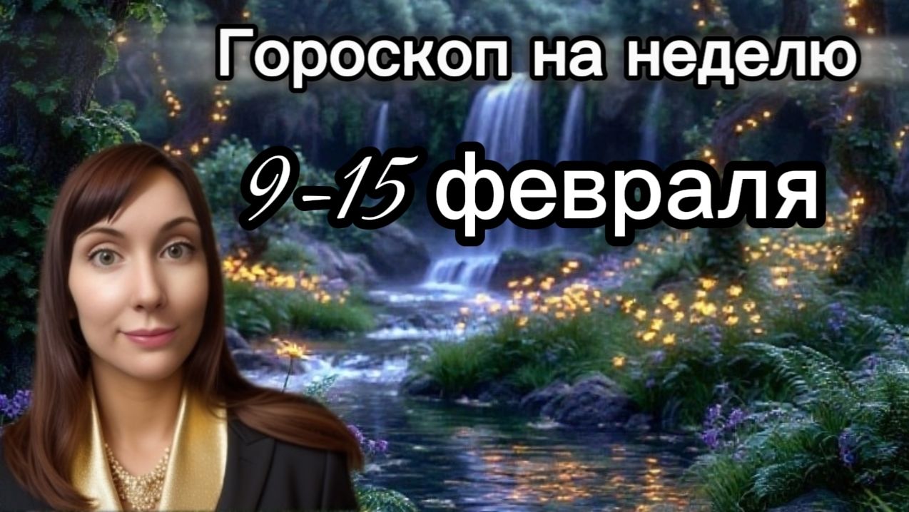 Гороскоп на неделю с 9-15 февраля. 🎴Карта недели #гороскоп  #картанедели