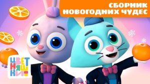 Сборник новогодних чудес | Цветняшки мультики для детей | Новый Год