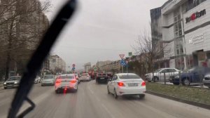 Анапу засыпало снегом