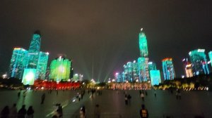 Световое шоу в Шеньчжене