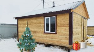 Дачный дом-баня к Новому году!