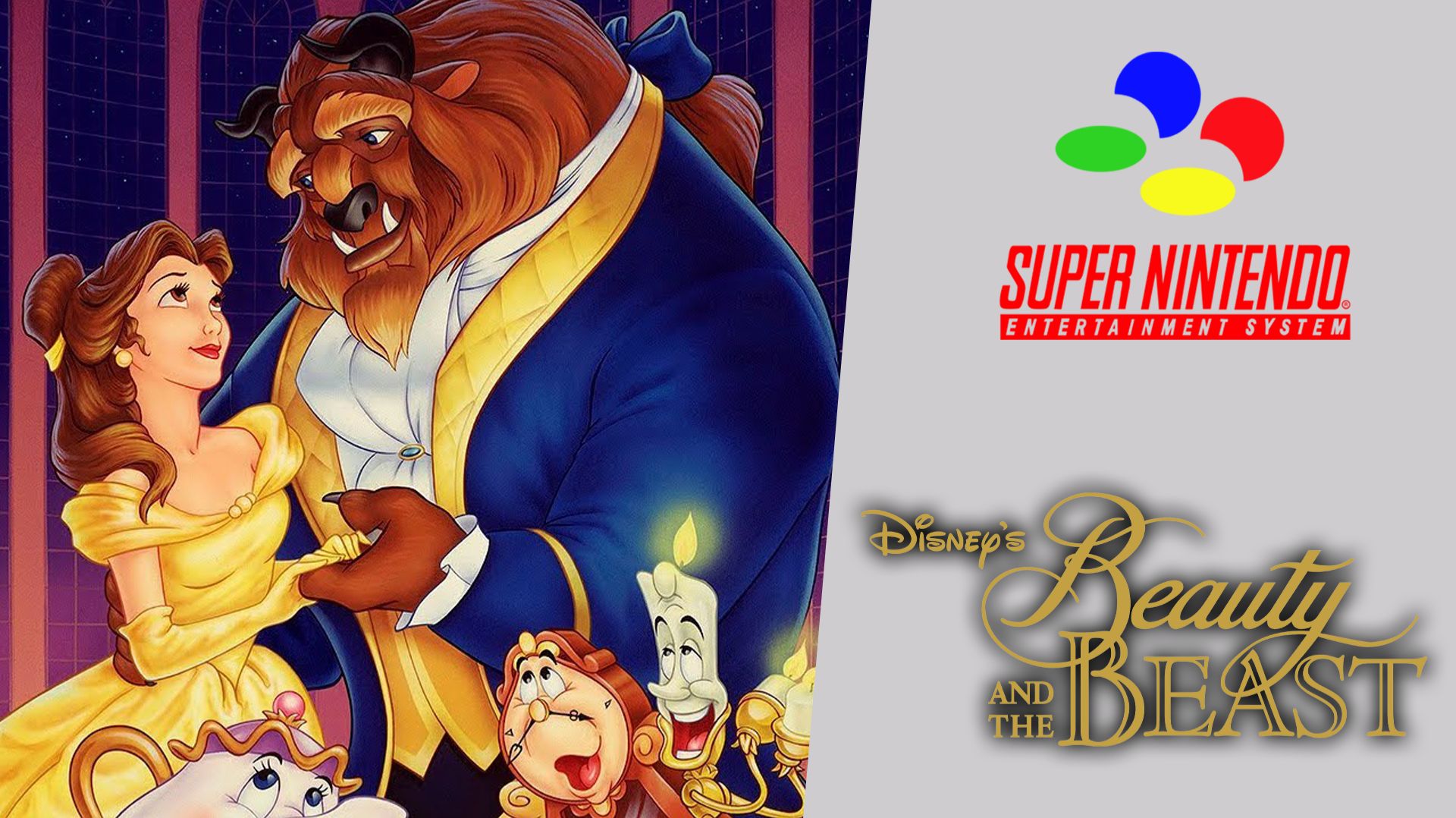 Disney's Beauty and the Beast (SNES) смотреть онлайн