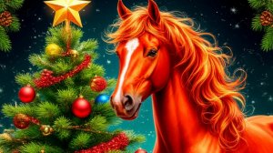 Пусть праздник будет ярким! С наступающим Новым годом! Шикарная музыкальная открытка.