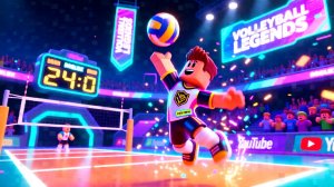 Непобедим в Roblox: я выиграл каждый матч в Volleyball Legends!