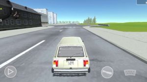 еду в игре на ВАЗ-2104