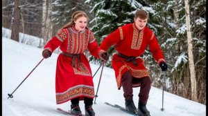 Зима и лыжи