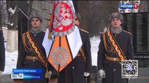Георгиевское знамя вручили Нижегородскому гвардейскому училищу