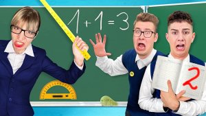 Один День в ШКОЛЕ Челлендж ! А4