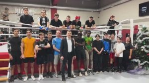 Поздравление с Новым годом от спортсменов ЮУрГУ