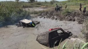 #SKrdOffroad Трофи-спринт Машины не выдерживают такие условия, УАЗ на квадрорезине. Дебют в ЭКСТРИМЕ